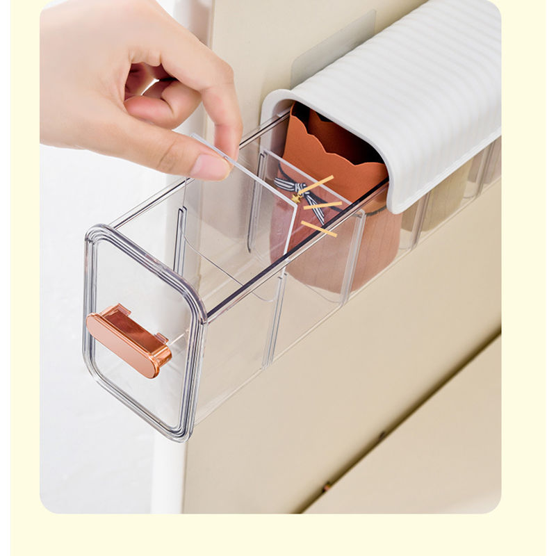 Underwear storage box household three-in-one drawer type drawers and socks separate sorting box - Image 3