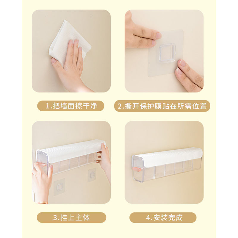 Underwear storage box household three-in-one drawer type drawers and socks separate sorting box - Image 2