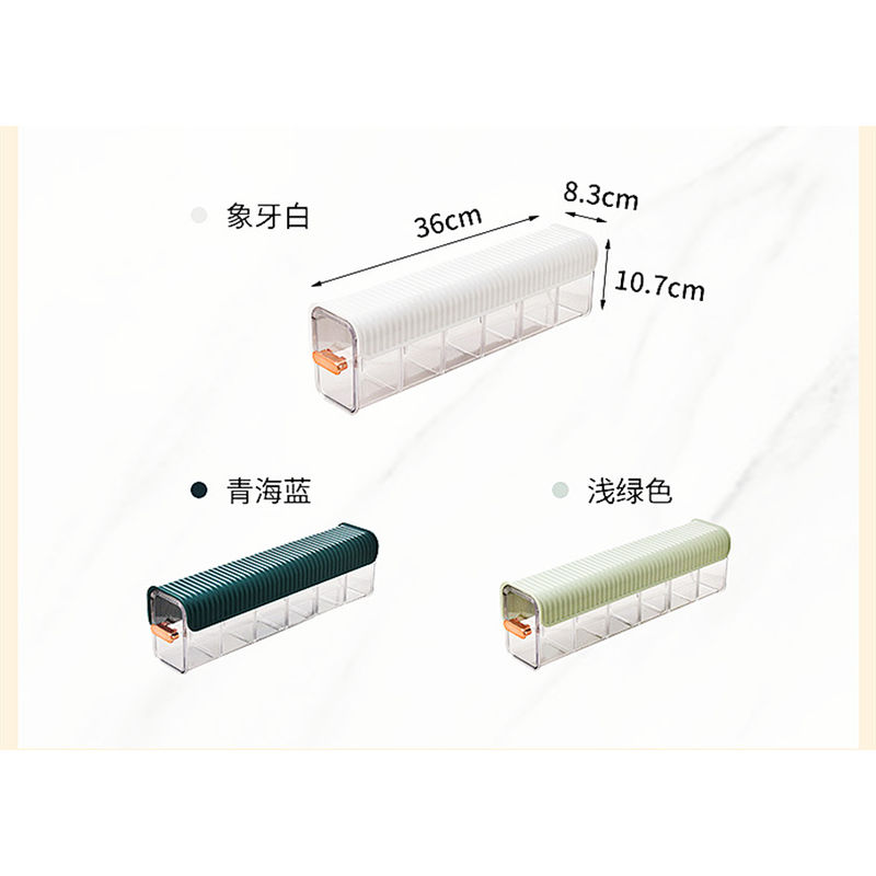 Underwear storage box household three-in-one drawer type drawers and socks separate sorting box - Image 8
